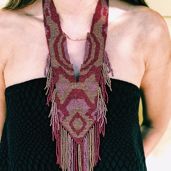 Beaded bandana - Picture 1 of 3